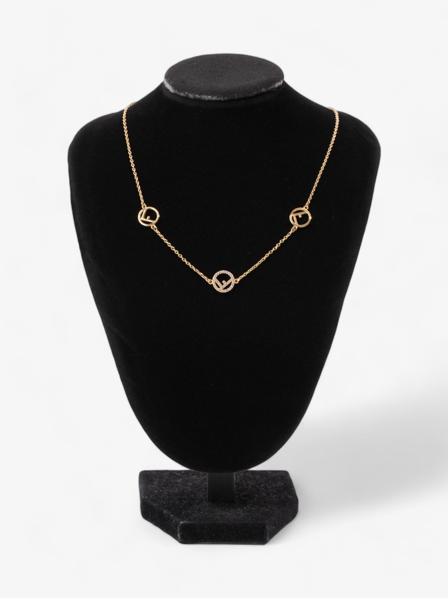 Fendi F is Fendi Necklace Gold Base Metal