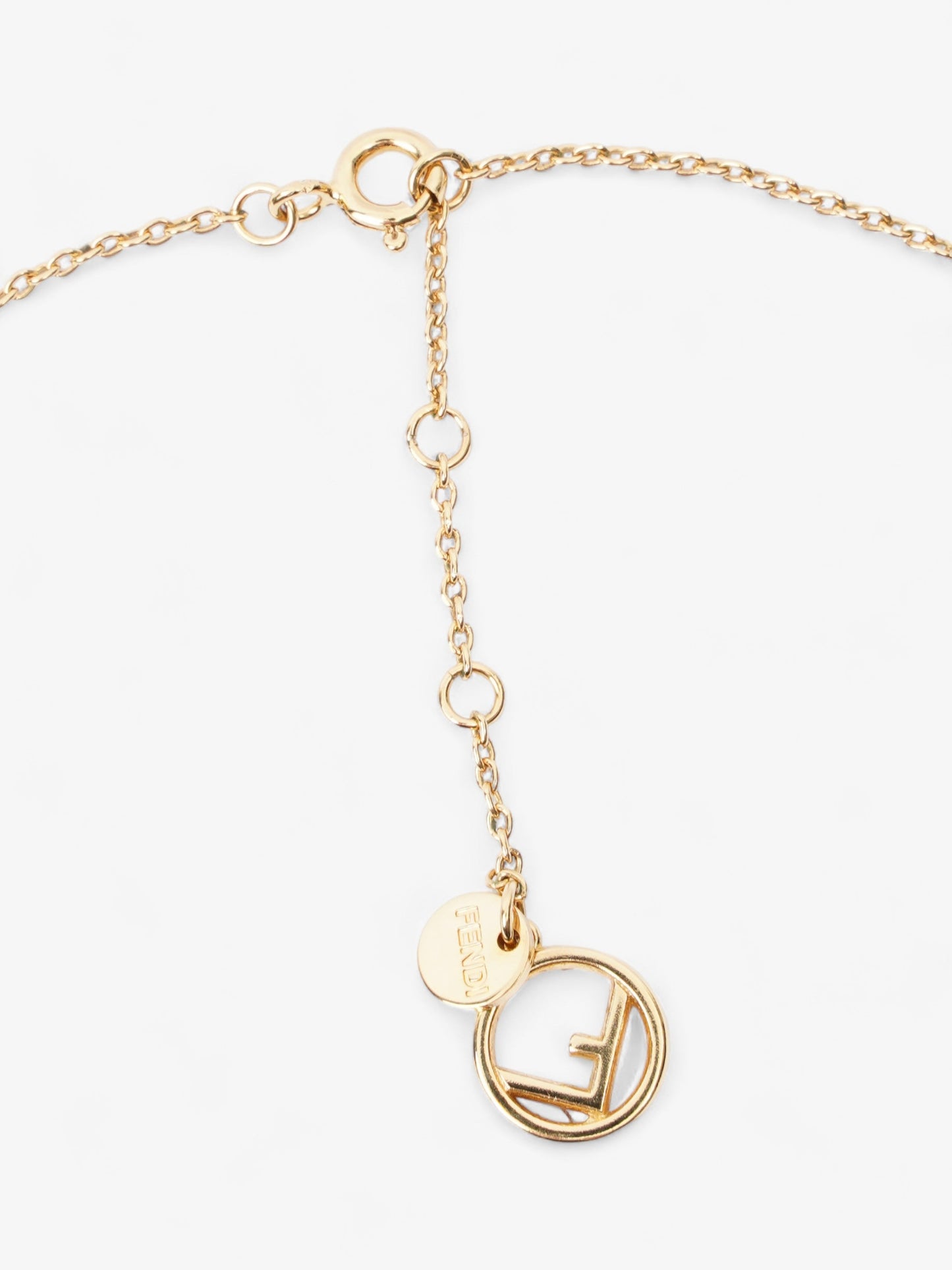 Fendi F is Fendi Necklace Gold Base Metal