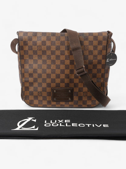 Louis Vuitton Brooklyn Damier Ebene Coated Canvas MM