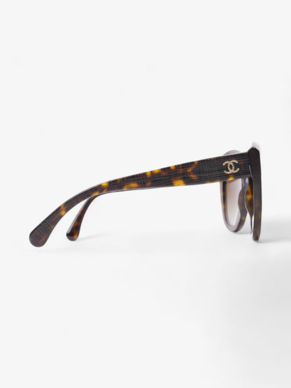 Chanel Oversized Polarized Sunglasses Black Acetate 140mm