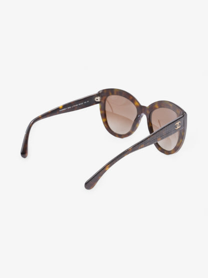 Chanel Oversized Polarized Sunglasses Black Acetate 140mm