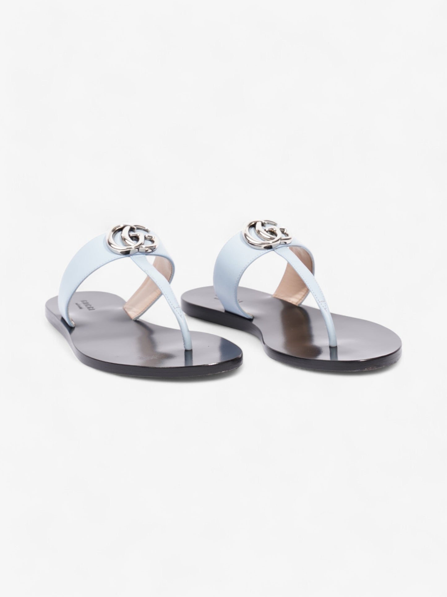 Gucci GG Marmont Sandals Light blue Leather EU 36 UK 3