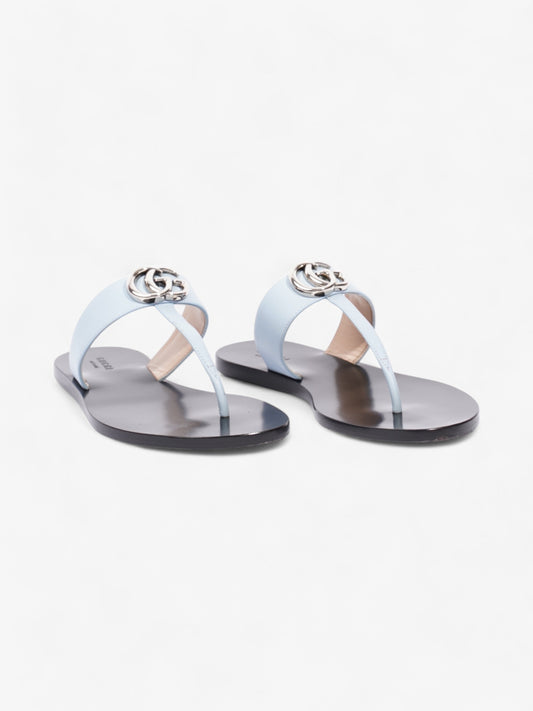 Gucci GG Marmont Sandals Light blue Leather EU 36 UK 3