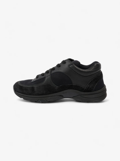 Chanel CC Logo Sneakers Black Suede EU 39 UK 6