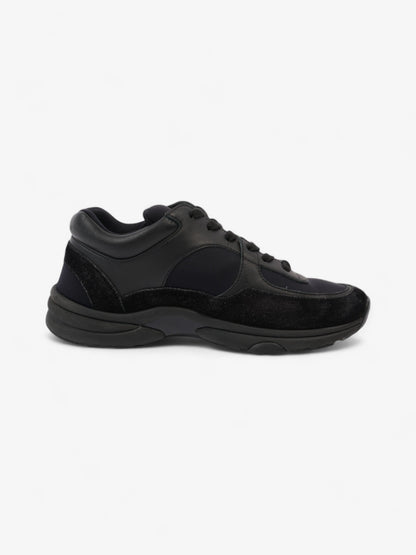 Chanel CC Logo Sneakers Black Suede EU 39 UK 6