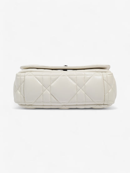 Christian Dior Caro Latte Dior Calfskin Leather Small