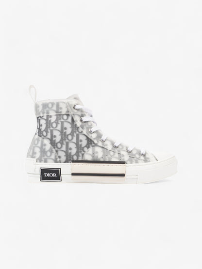 Christian Dior B23 High-tops White  / Grey Oblique Mesh EU 40 UK 6