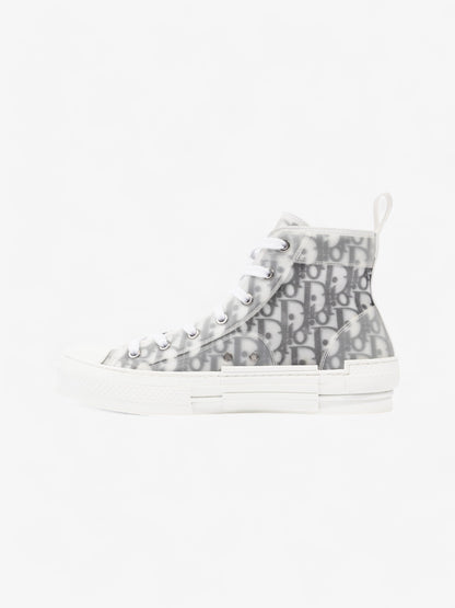 Christian Dior B23 High-tops White  / Grey Oblique Mesh EU 40 UK 6