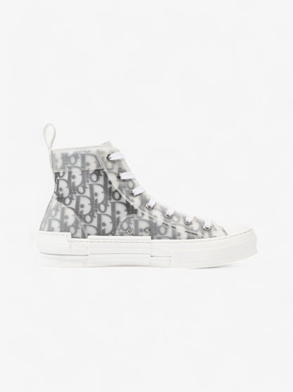 Christian Dior B23 High-tops White  / Grey Oblique Mesh EU 40 UK 6