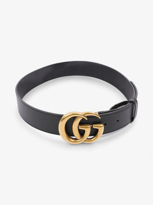 Gucci GG Marmont Belt Black Leather 80cm 32"