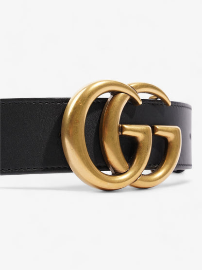 Gucci GG Marmont Belt Black Leather 80cm 32"