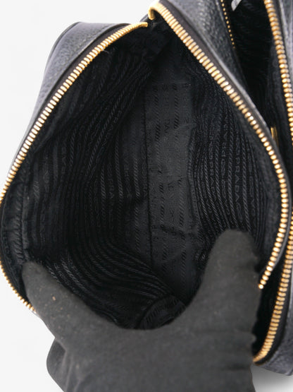 Prada Camera Bag Black Saffiano Leather