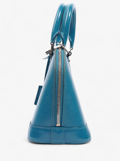 Louis Vuitton Alma BB Cyan Blue Epi Leather