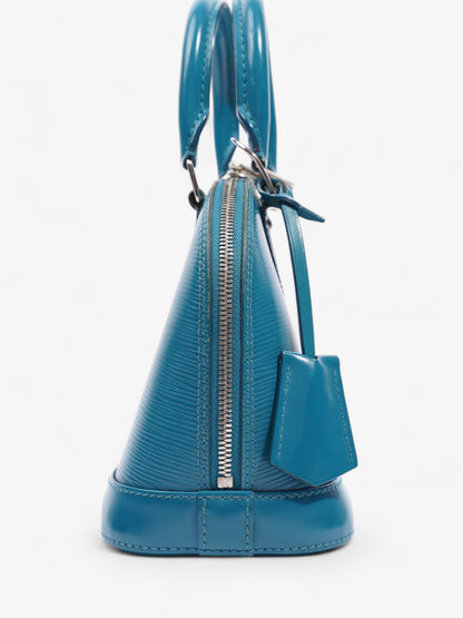 Louis Vuitton Alma BB Cyan Blue Epi Leather