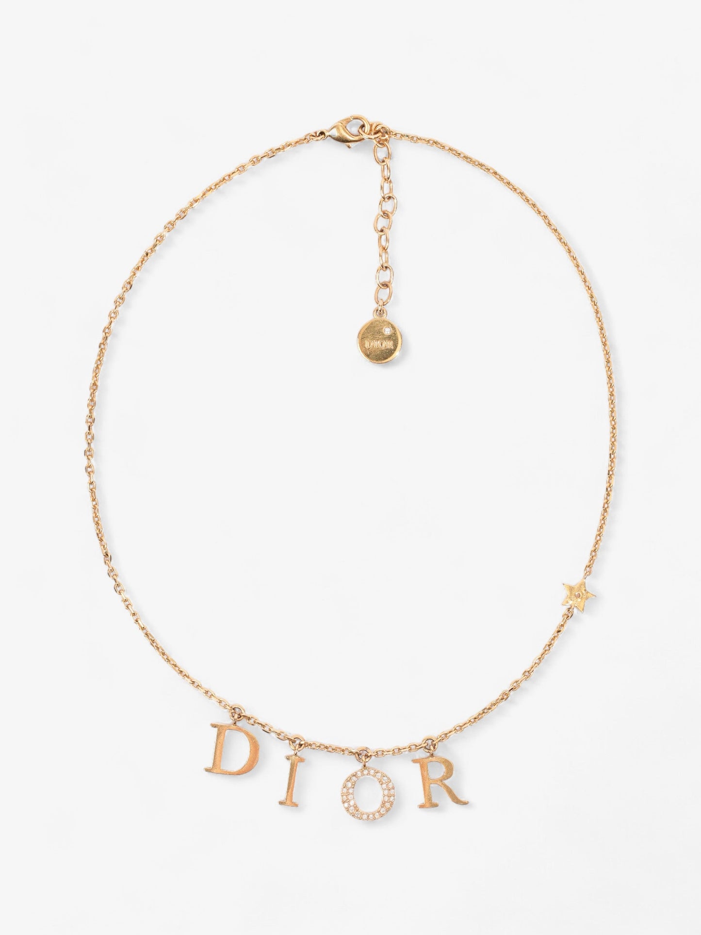 Christian Dior Dio(r)evolution Necklace Gold / Crystal Base Metal