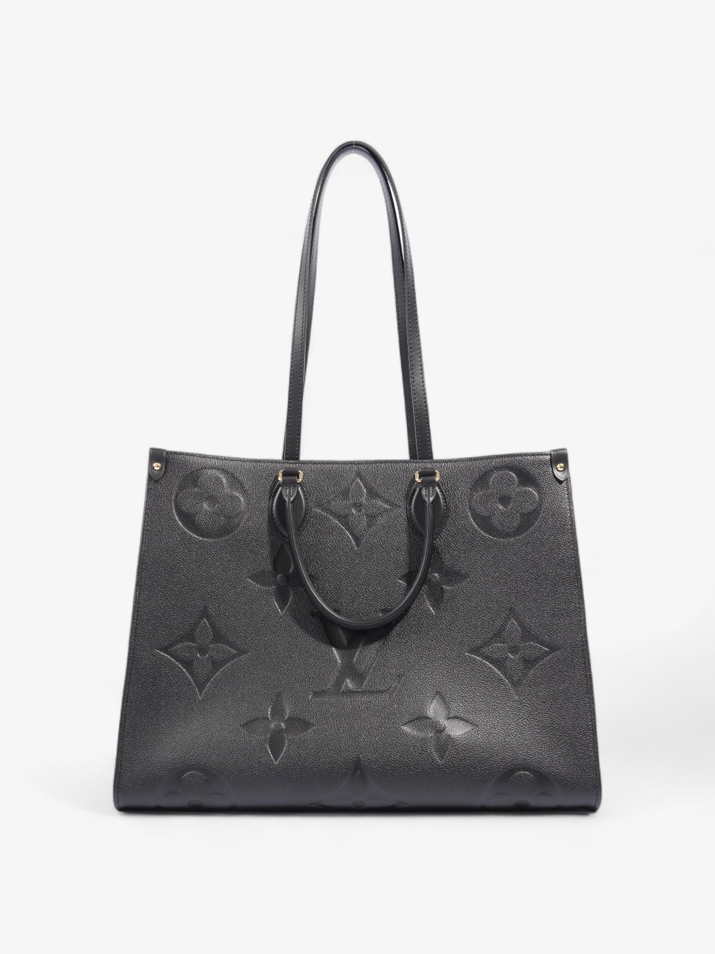 Louis Vuitton OnTheGo Black Monogram Empreinte Leather GM