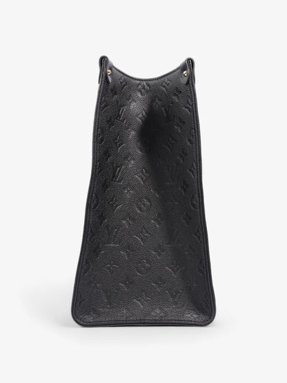 Louis Vuitton OnTheGo Black Monogram Empreinte Leather GM