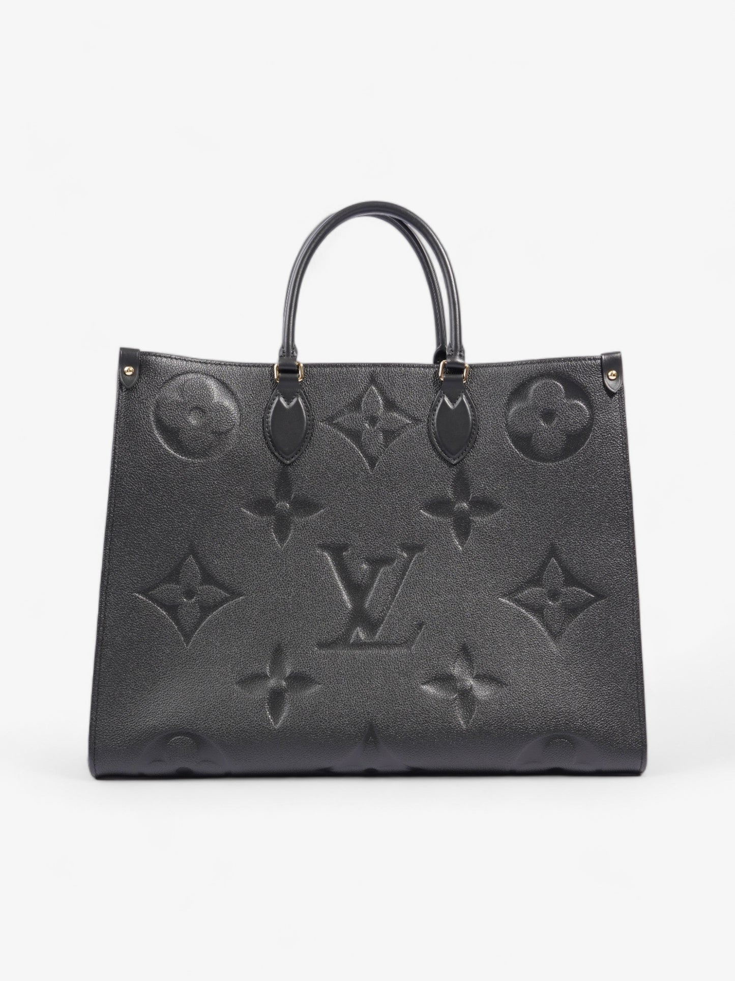 Louis Vuitton OnTheGo Black Monogram Empreinte Leather GM