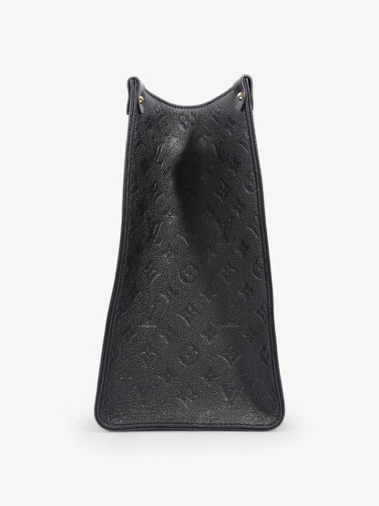 Louis Vuitton OnTheGo Black Monogram Empreinte Leather GM