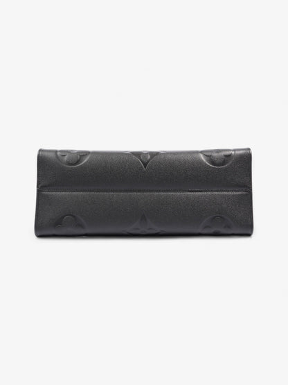 Louis Vuitton OnTheGo Black Monogram Empreinte Leather GM
