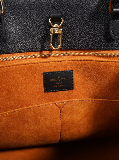 Louis Vuitton OnTheGo Black Monogram Empreinte Leather GM