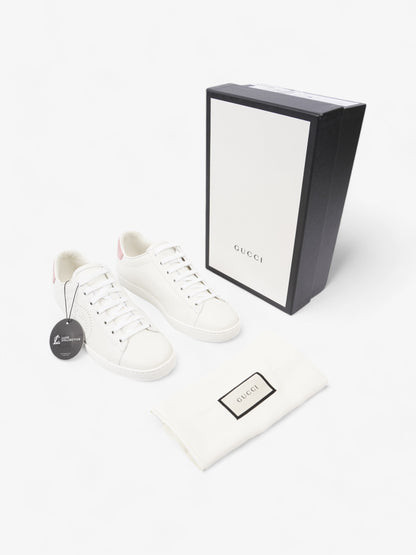 Gucci Ace Interlocking G Sneakers White / Pink Leather EU 38.5 UK 5.5