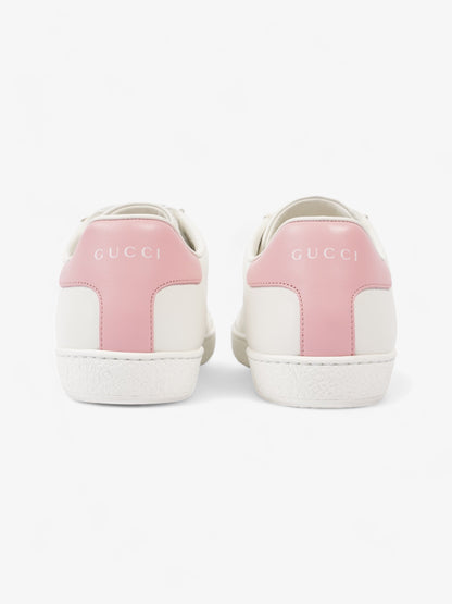 Gucci Ace Interlocking G Sneakers White / Pink Leather EU 38.5 UK 5.5
