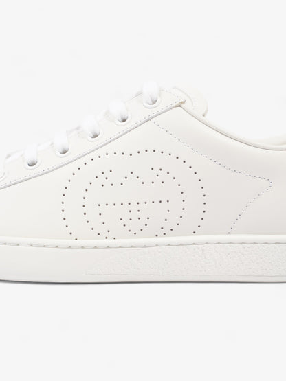 Gucci Ace Interlocking G Sneakers White / Pink Leather EU 38.5 UK 5.5
