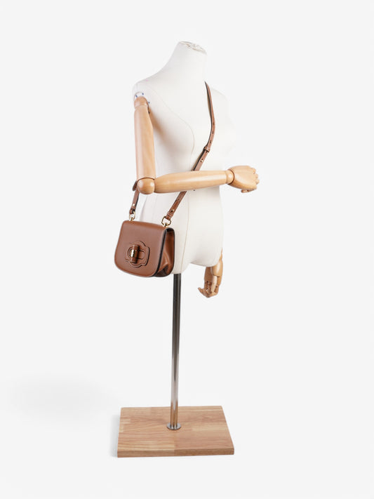 Prada Prada City Brown Leather