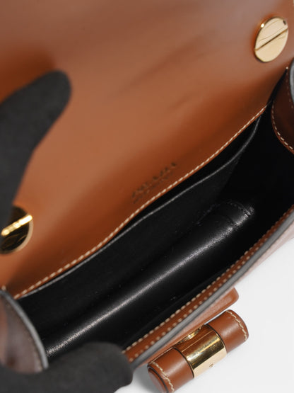 Prada Prada City Brown Leather