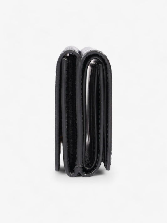 Burberry Lark TB Purse Black Grained Leather