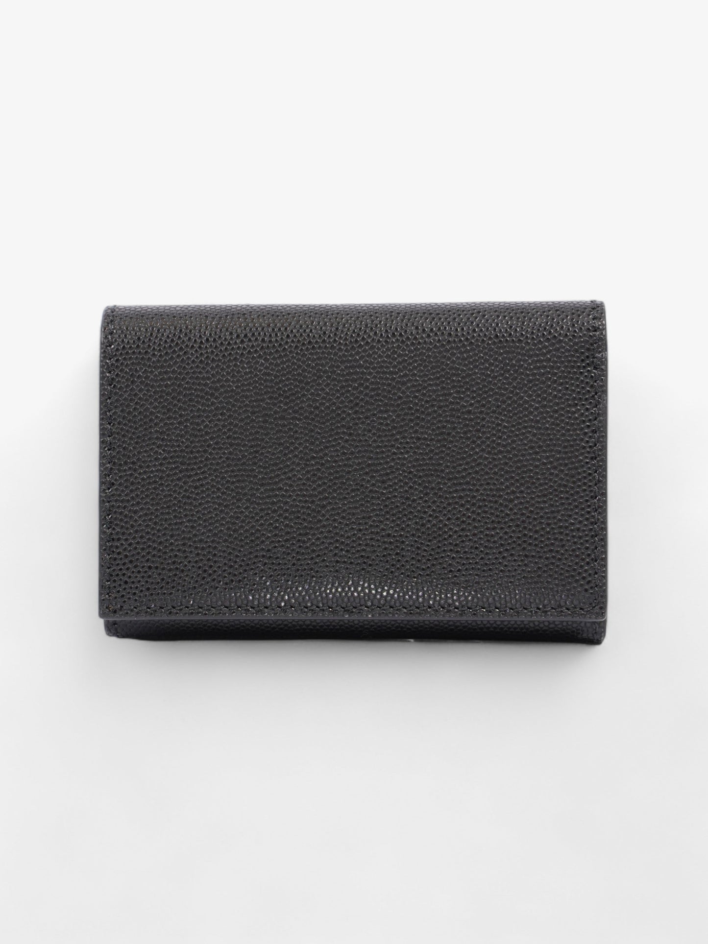 Burberry Lark TB Purse Black Grained Leather
