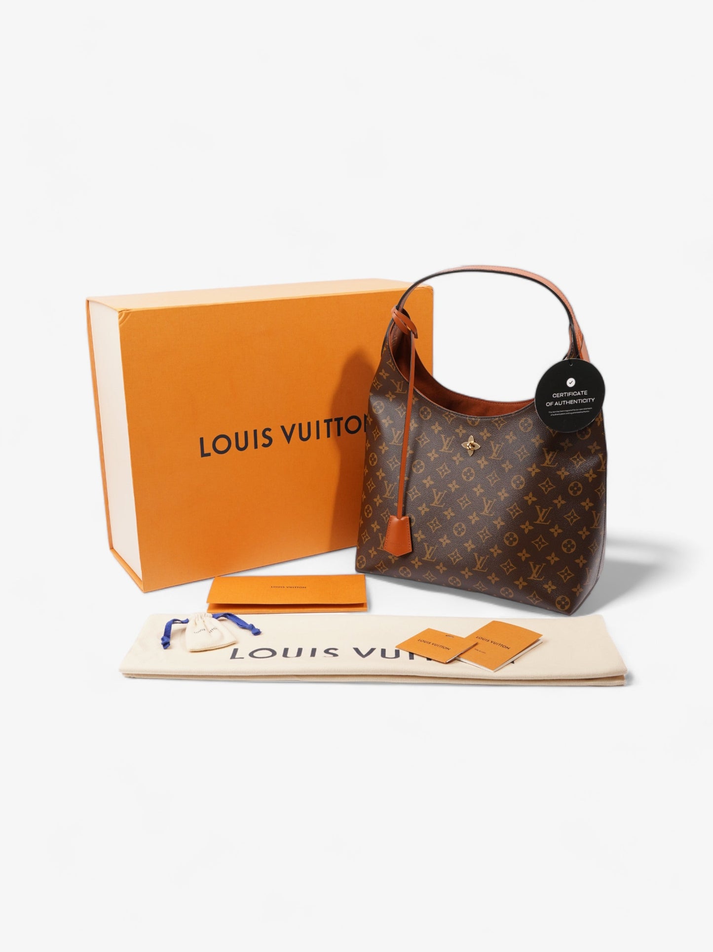 Louis Vuitton Flower Hobo Monogram Coated Canvas