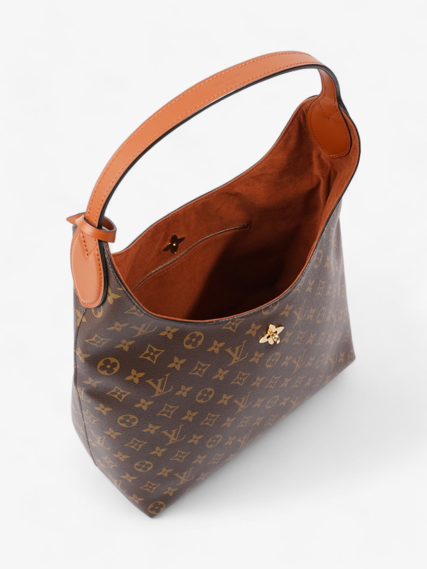 Louis Vuitton Flower Hobo Monogram Coated Canvas