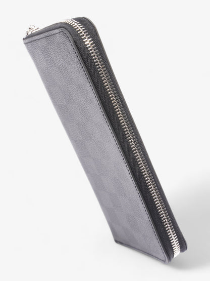 Louis Vuitton Zippy Wallet Damier Graphite Coated Canvas