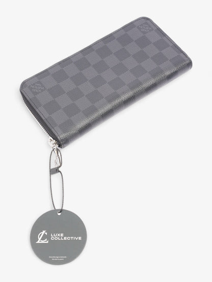 Louis Vuitton Zippy Wallet Damier Graphite Coated Canvas