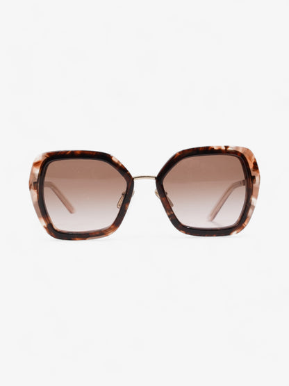 Prada Hexagon Sunglasses Tortoise  Acetate 135mm