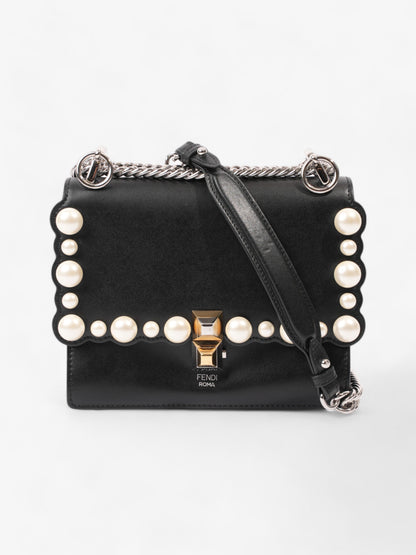 Fendi Kan I Black Leather Small