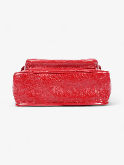 Saint Laurent Niki Red Calfskin Leather Medium