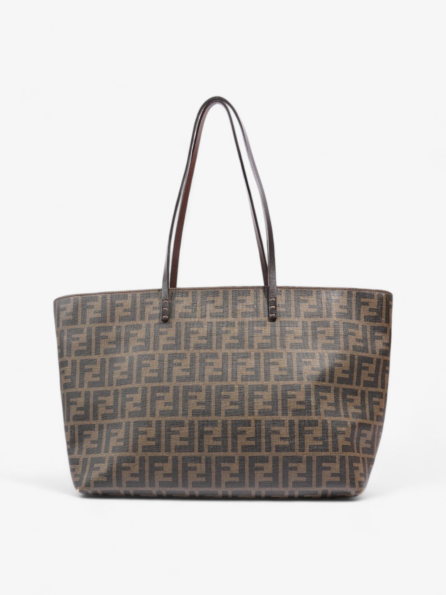 Fendi Zucca Tote Bag Tobacco / Black Canvas