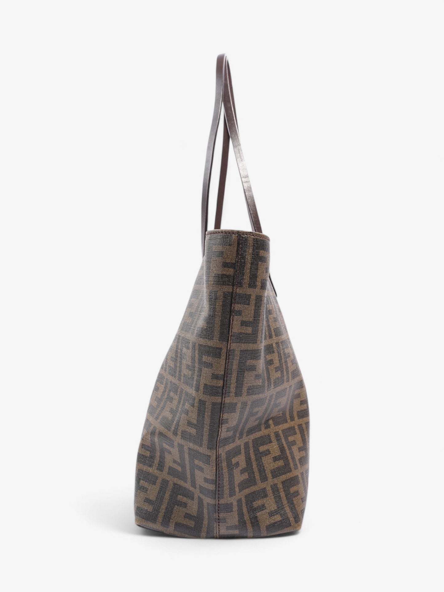 Fendi Zucca Tote Bag Tobacco / Black Canvas