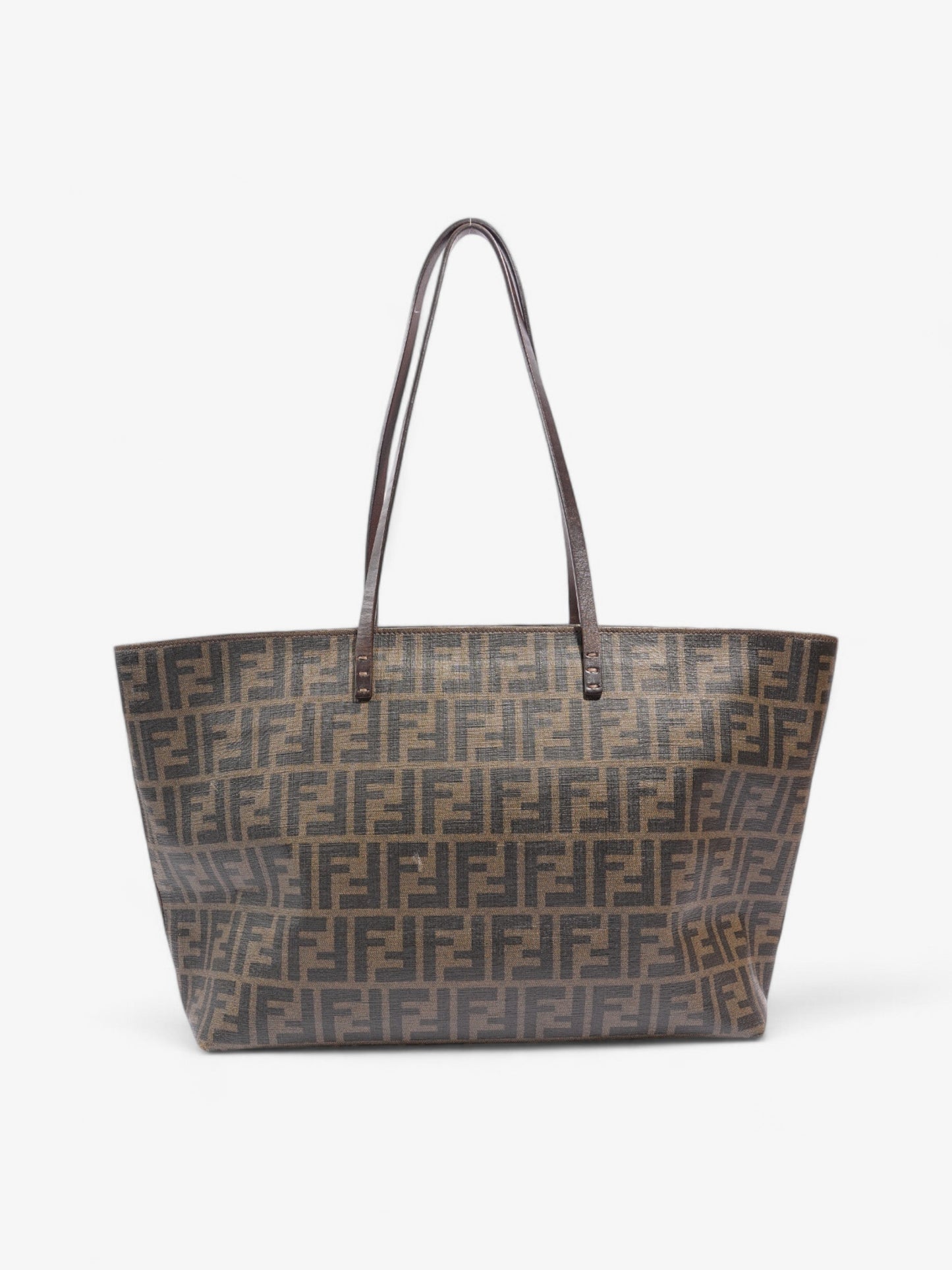 Fendi Zucca Tote Bag Tobacco / Black Canvas