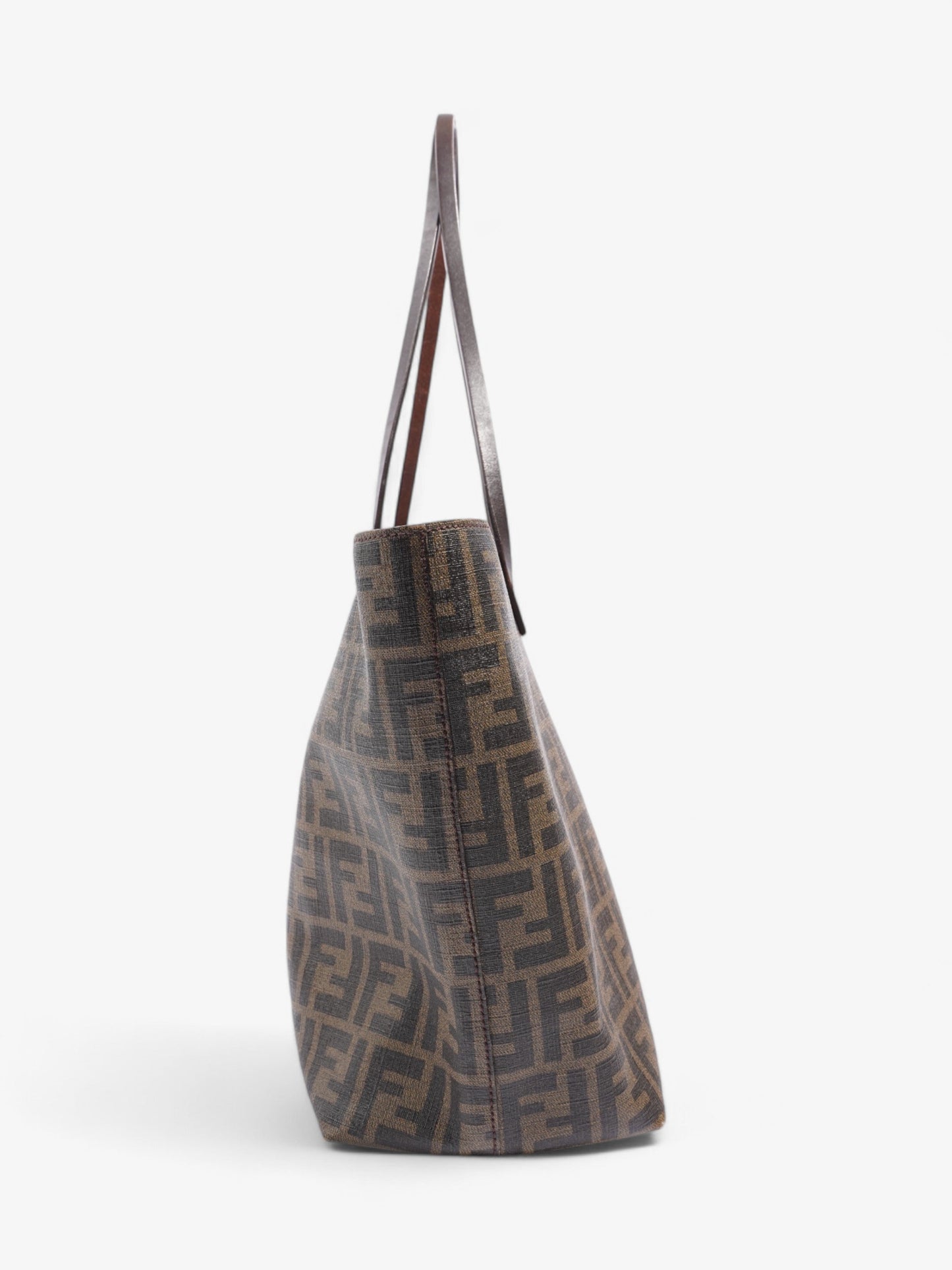 Fendi Zucca Tote Bag Tobacco / Black Canvas
