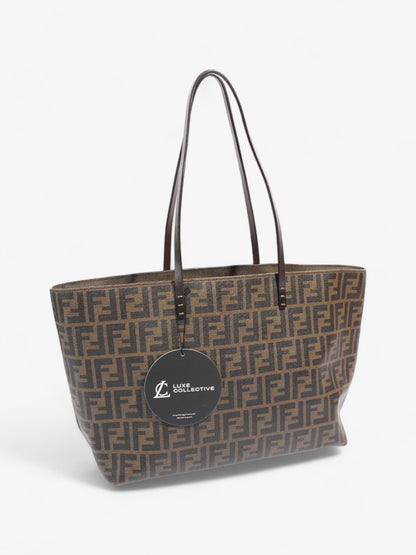 Fendi Zucca Tote Bag Tobacco / Black Canvas