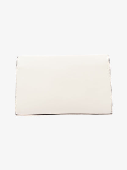 Fendi F is Fendi Whipstitch Bow Wallet On Chain Camelia / Multicoloured Calfskin Leather
