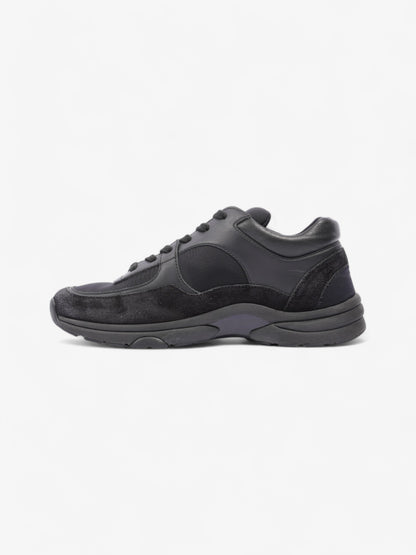 Chanel CC Logo Sneakers Black Suede EU 39 UK 6