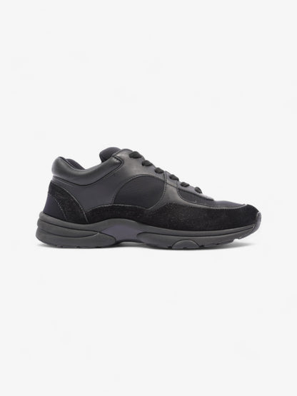 Chanel CC Logo Sneakers Black Suede EU 39 UK 6
