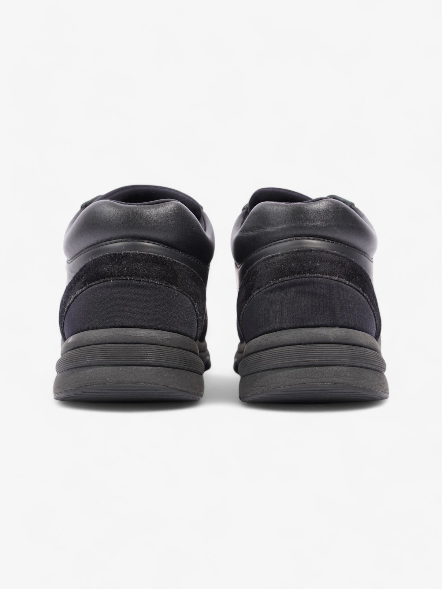 Chanel CC Logo Sneakers Black Suede EU 39 UK 6