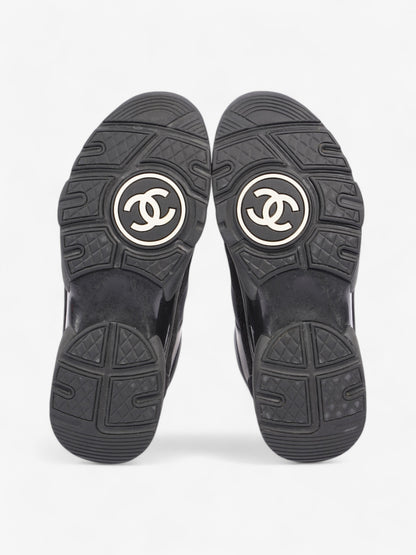 Chanel CC Logo Sneakers Black Suede EU 39 UK 6