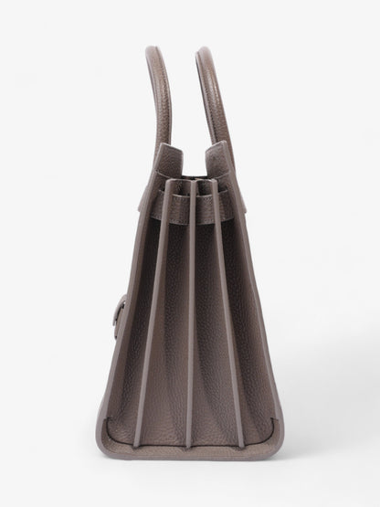 Saint Laurent Sac De Jour Grey Grained Leather Small